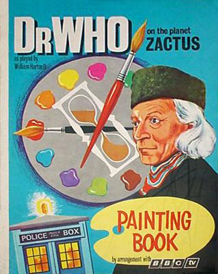 Doctor Who - Novels & Other Books - Dr Who on the Planet Zactus Painting Book reviews