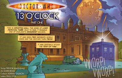 Doctor Who - Comics & Graphic Novels - 13 O'Clock reviews