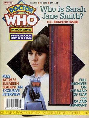 Magazines - Doctor Who Magazine Special Issues - Doctor Who Magazine Special - Holiday 1992 - 'Sarah Jane Holiday Special' reviews