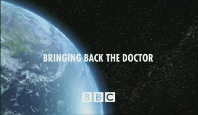 Doctor Who - Documentary / Specials / Parodies / Webcasts - Bringing Back the Doctor aka Back from the Future reviews