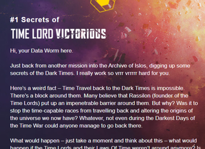 Doctor Who - Short Stories & Prose - Secrets of Time Lord Victorious reviews