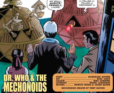 Doctor Who - Comics & Graphic Novels - Dr Who & The Mechonoids reviews