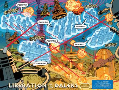 Doctor Who - Comics & Graphic Novels - Liberation of the Daleks - Part 14 reviews