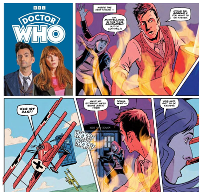 Doctor Who - Comics & Graphic Novels - A Lost World on Earth - AKA Untitled (DWM 598 comic story) reviews