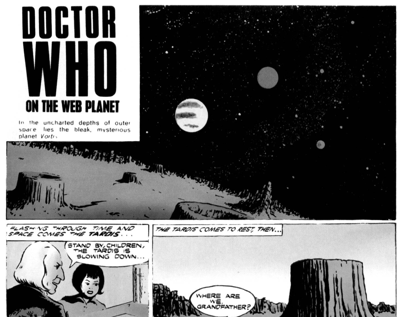 Doctor Who - Comics & Graphic Novels - On the Web Planet reviews