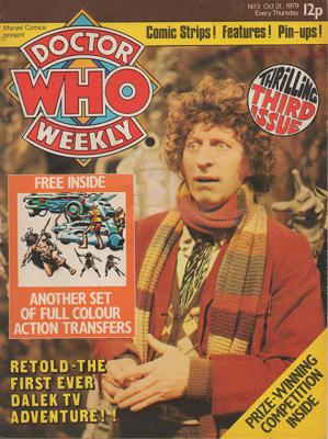 Magazines - Doctor Who Magazine - Doctor Who Weekly - DWM 3 reviews