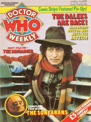 Magazines - Doctor Who Magazine - Doctor Who Weekly - DWM 8 reviews