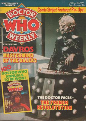 Magazines - Doctor Who Magazine - Doctor Who Weekly - DWM 10 reviews