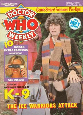 Magazines - Doctor Who Magazine - Doctor Who Weekly - DWM 13 reviews