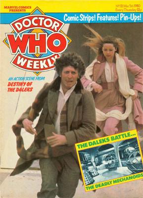 Magazines - Doctor Who Magazine - Doctor Who Weekly - DWM 21 reviews