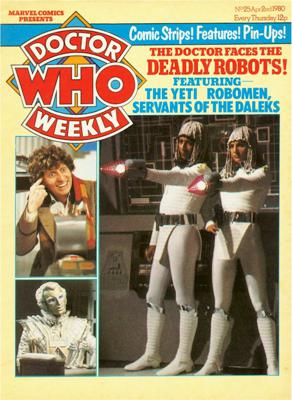 Magazines - Doctor Who Magazine - Doctor Who Weekly - DWM 25 reviews