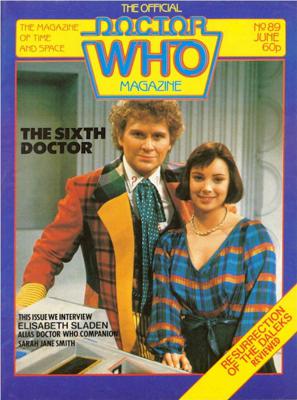 Magazines - Doctor Who Magazine - The Official Doctor Who Magazine - DWM 89 reviews