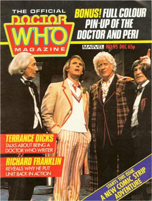 Magazines - Doctor Who Magazine - The Official Doctor Who Magazine - DWM 95 reviews