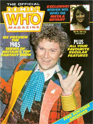 Magazines - Doctor Who Magazine - The Official Doctor Who Magazine - DWM 96 reviews