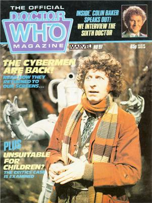 Magazines - Doctor Who Magazine - The Official Doctor Who Magazine - DWM 97 reviews