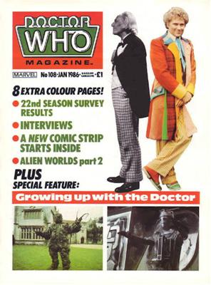 Magazines - Doctor Who Magazine - Doctor Who Magazine - DWM 108 reviews