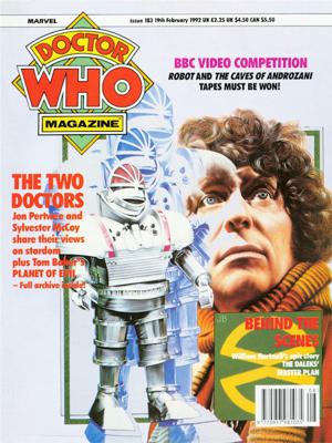 Magazines - Doctor Who Magazine - Doctor Who Magazine - DWM 183 reviews