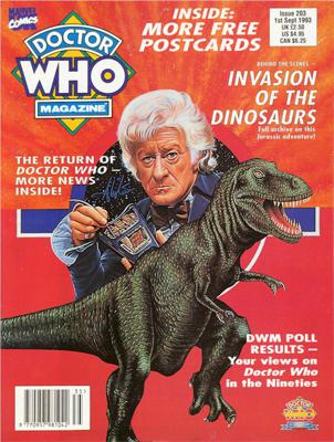 Magazines - Doctor Who Magazine - Doctor Who Magazine - DWM 203 reviews