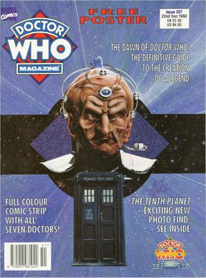 Magazines - Doctor Who Magazine - Doctor Who Magazine - DWM 207 reviews