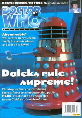 Magazines - Doctor Who Magazine - Doctor Who Magazine - DWM 314 reviews