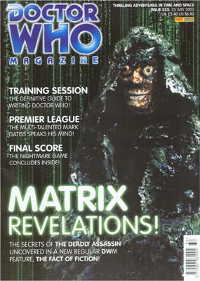 Magazines - Doctor Who Magazine - Doctor Who Magazine - DWM 332 reviews