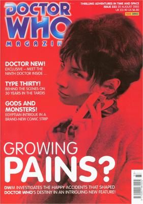 Magazines - Doctor Who Magazine - Doctor Who Magazine - DWM 333 reviews