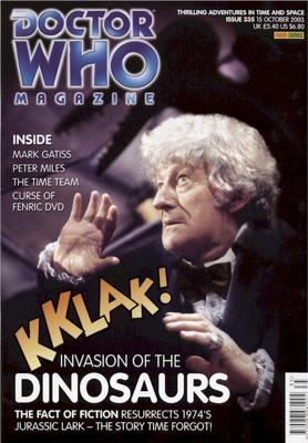 Magazines - Doctor Who Magazine - Doctor Who Magazine - DWM 335 reviews