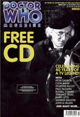 Magazines - Doctor Who Magazine - Doctor Who Magazine - DWM 337 reviews