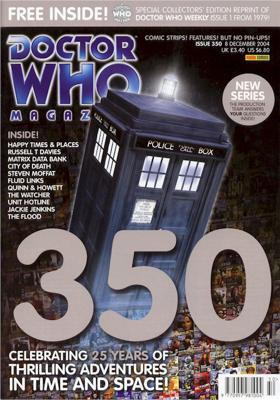 Magazines - Doctor Who Magazine - Doctor Who Magazine - DWM 350 reviews