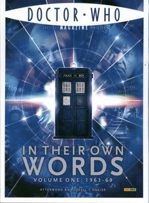 Magazines - Doctor Who Magazine Special Editions - In Their Own Words - Volume One : 1963-69 - DWMSE 12 reviews