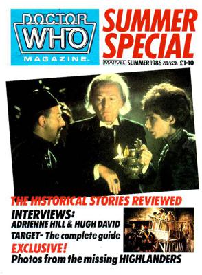 Magazines - Doctor Who Magazine Special Issues - Doctor Who Magazine Special - Summer 1986 reviews