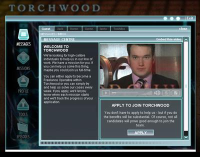 Doctor Who - Games - Torchwood Mission Game reviews